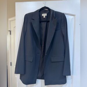 Open Edit Women's Black Tailored Blazer